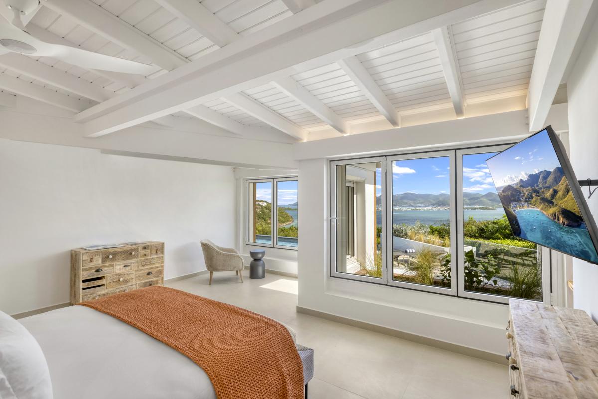 32.Location Villa piscine vue mer Terres Basses Saint Martin